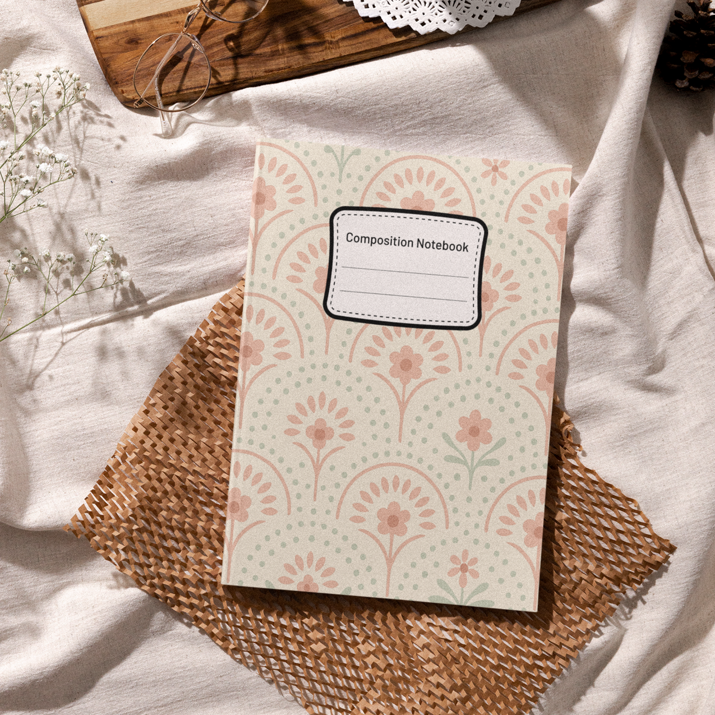 Boho Pastel - 4 Digital Notebook Cover