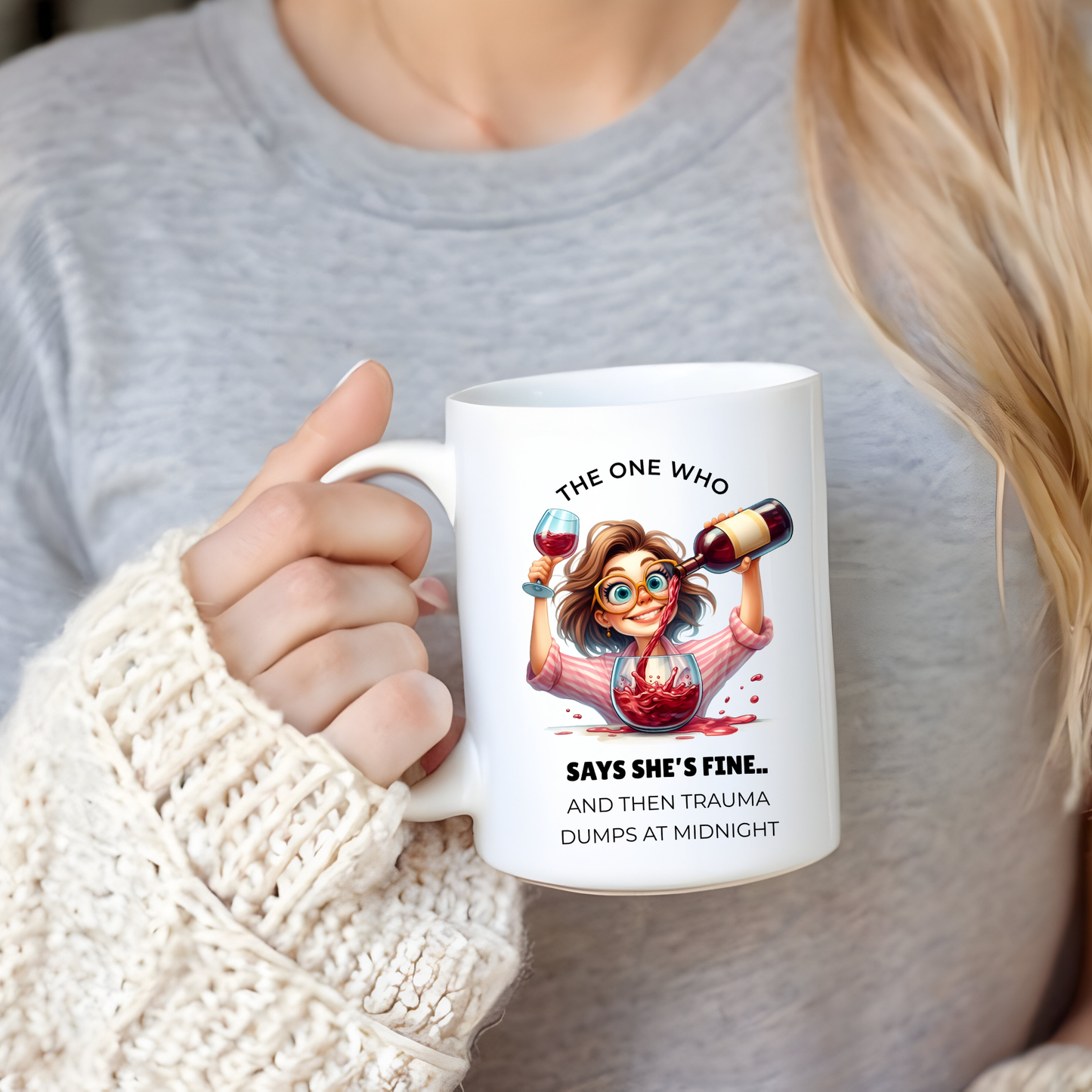 Girls’ Night PNG Bundle – 10 Funny “The One Who…” Roles