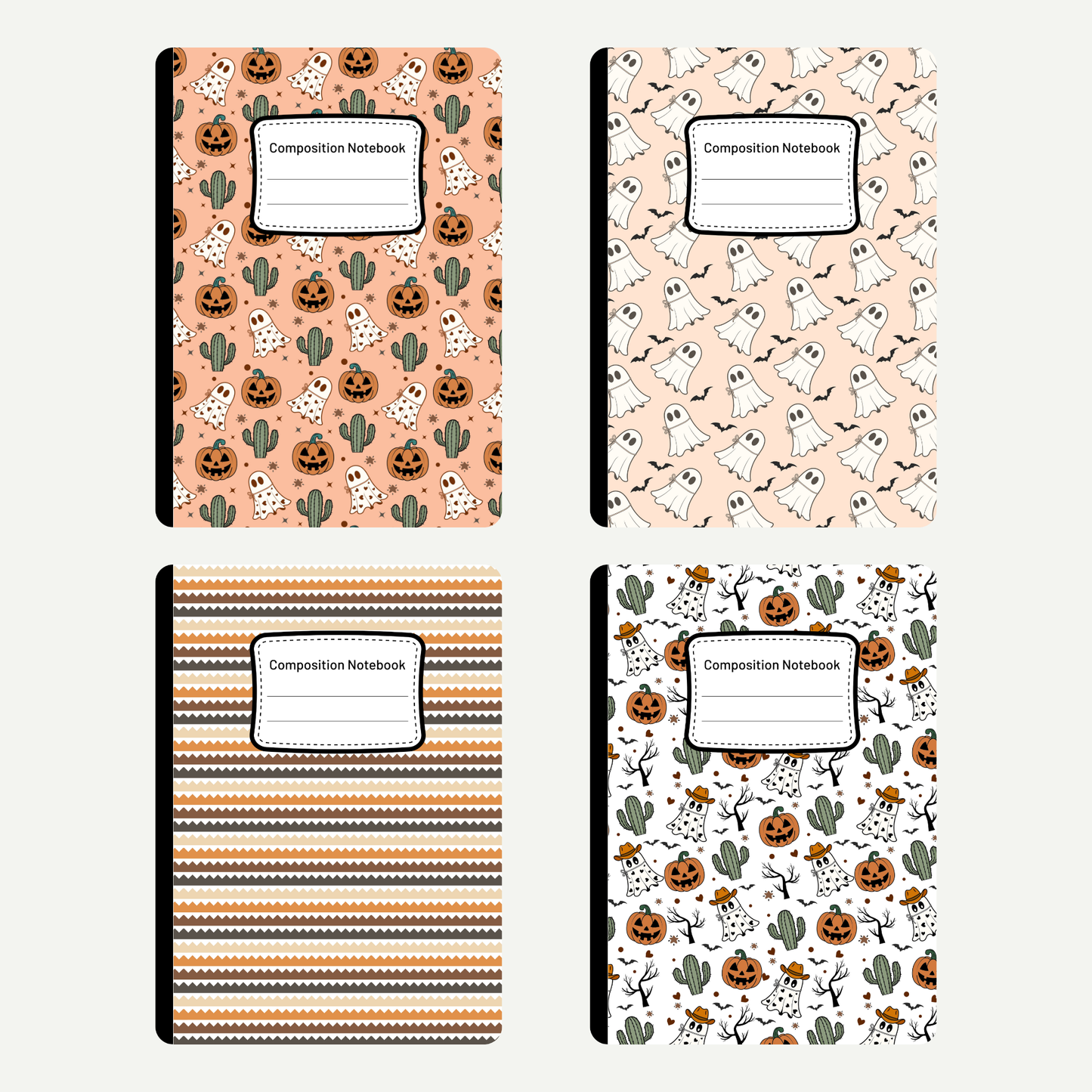 Ghost Cowboy - 4 Digital Notebook Cover
