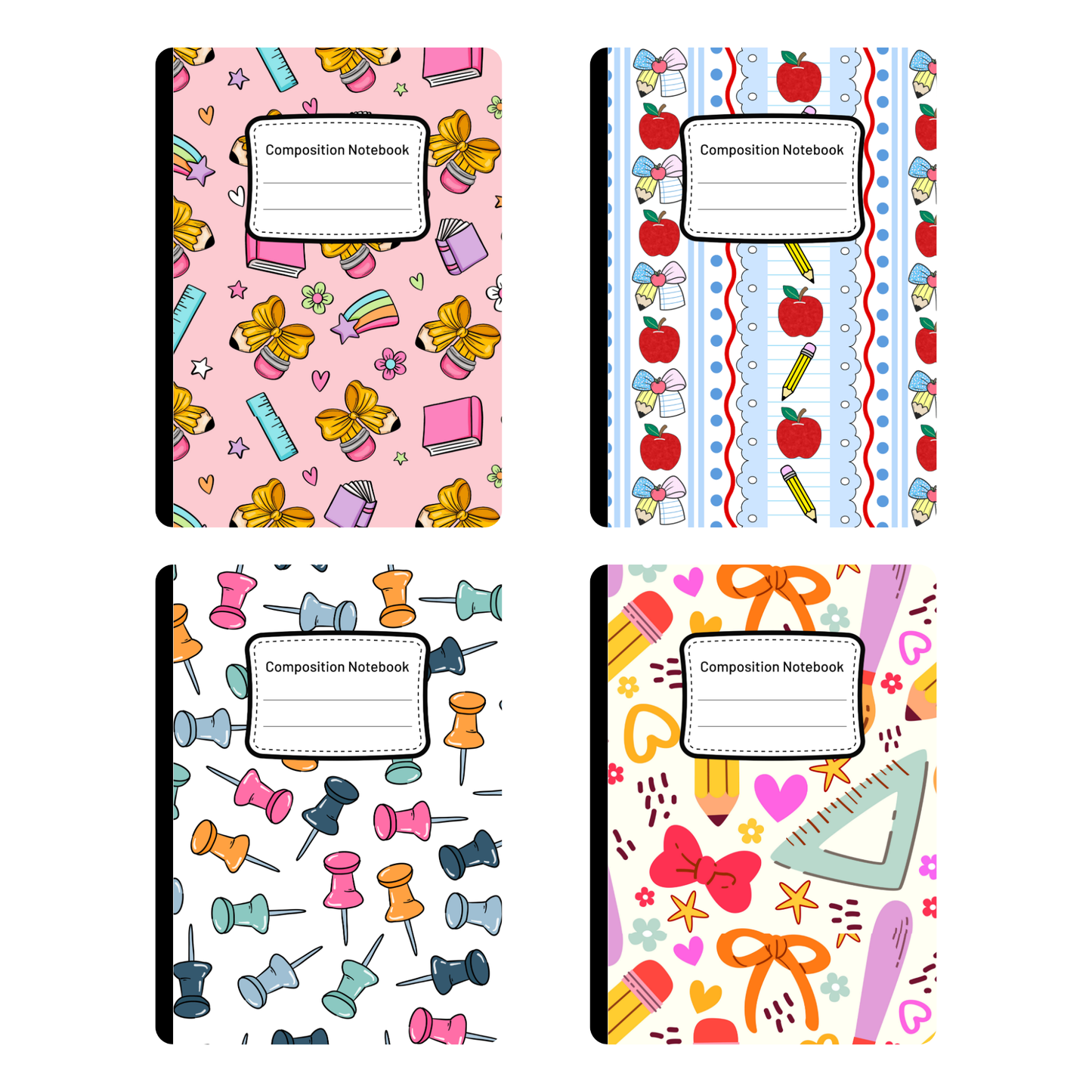Teacher Trendy - 4 Digital Notebook Cover