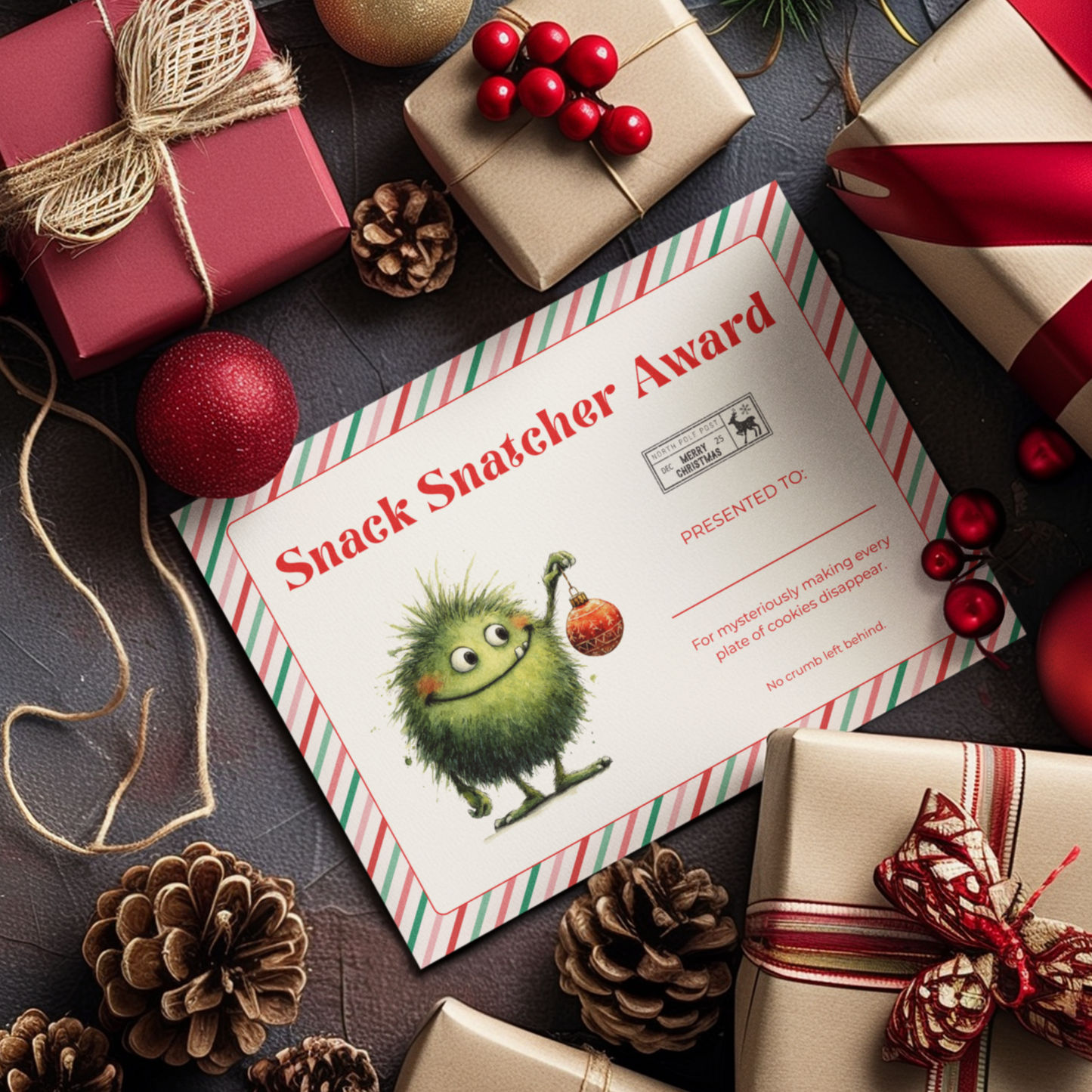 20 Family Christmas Awards – Funny Printable Holiday Certificates