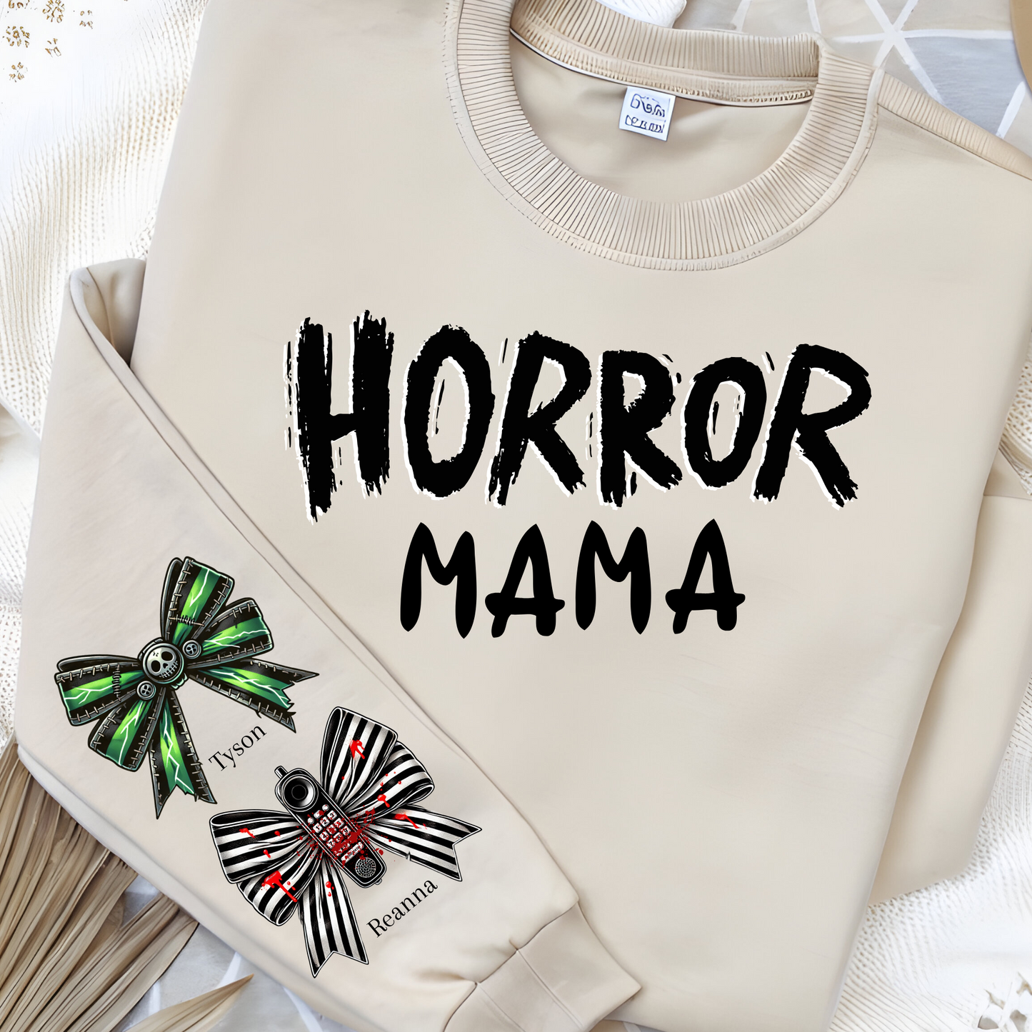 Horror Bow Digital Bundle | 8 Creepy Cute Clipart PNGs
