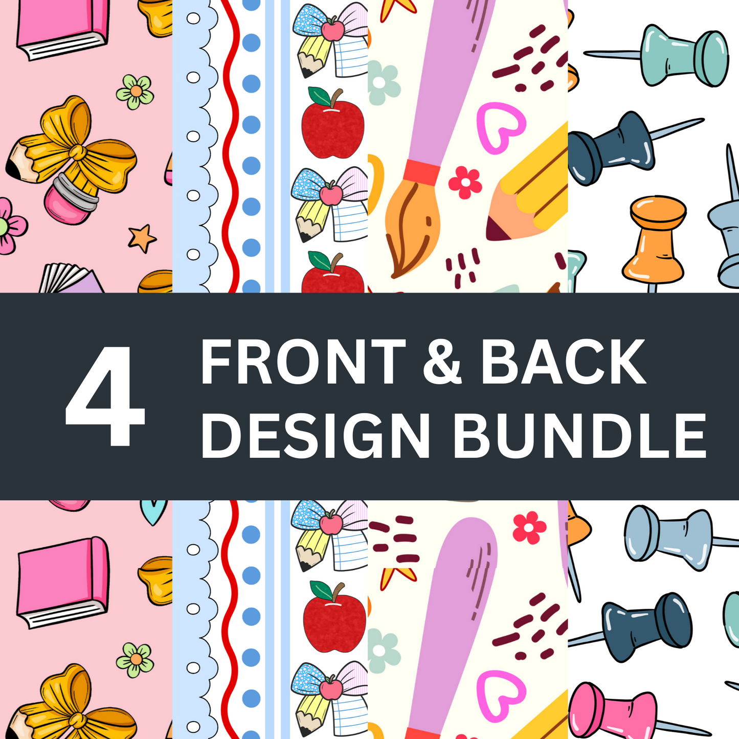 Teacher Trendy - 4 Digital Notebook Cover