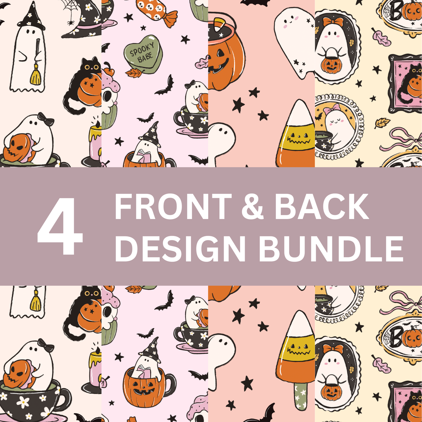 Trendy Halloween - Notebook PNG