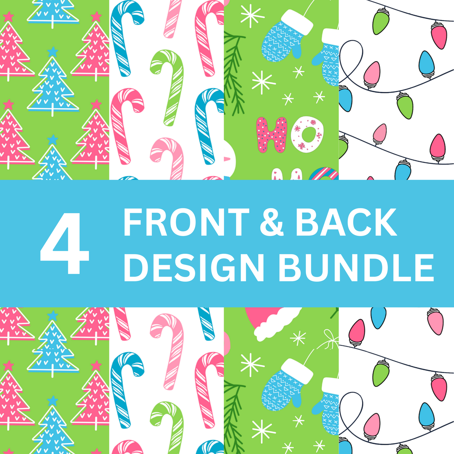 Bright Christmas - 4 Digital Notebook Cover