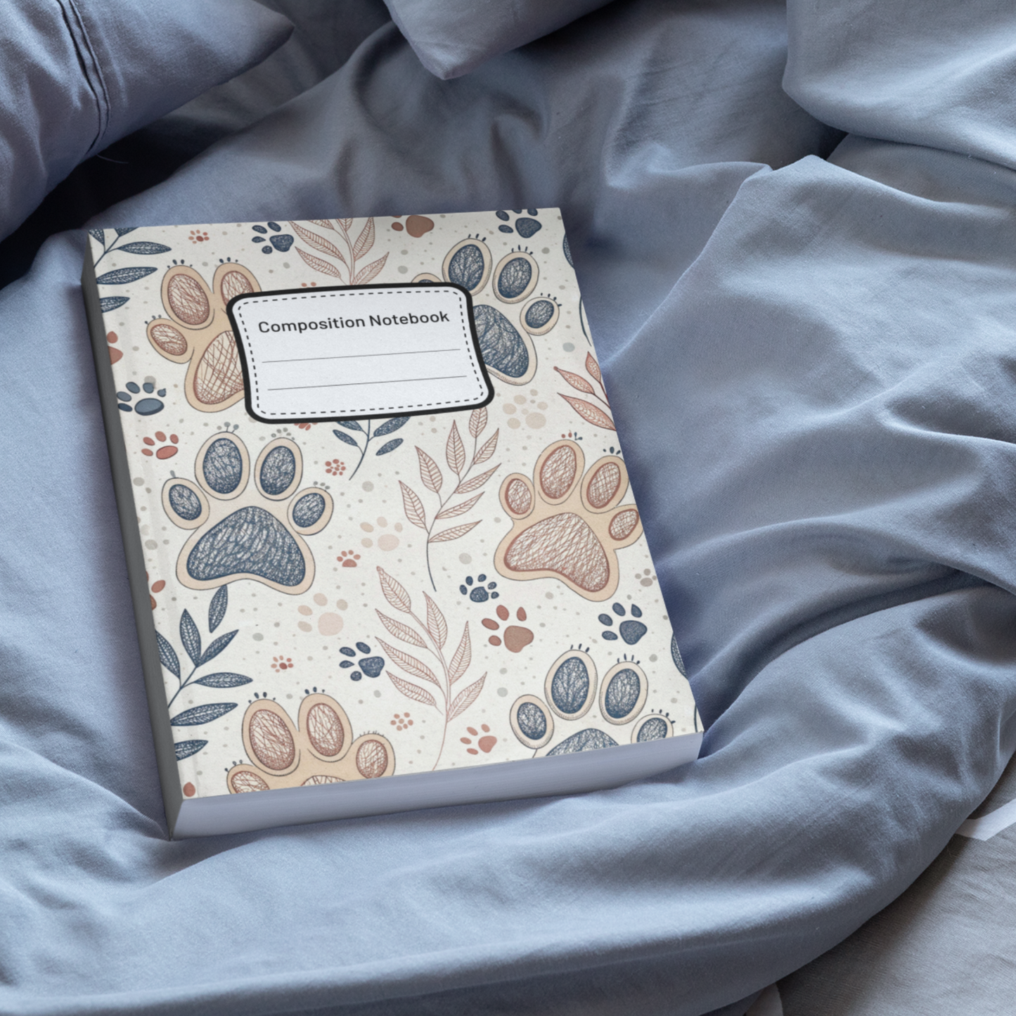 Dog Paws - 4 Digital Notebook Cover