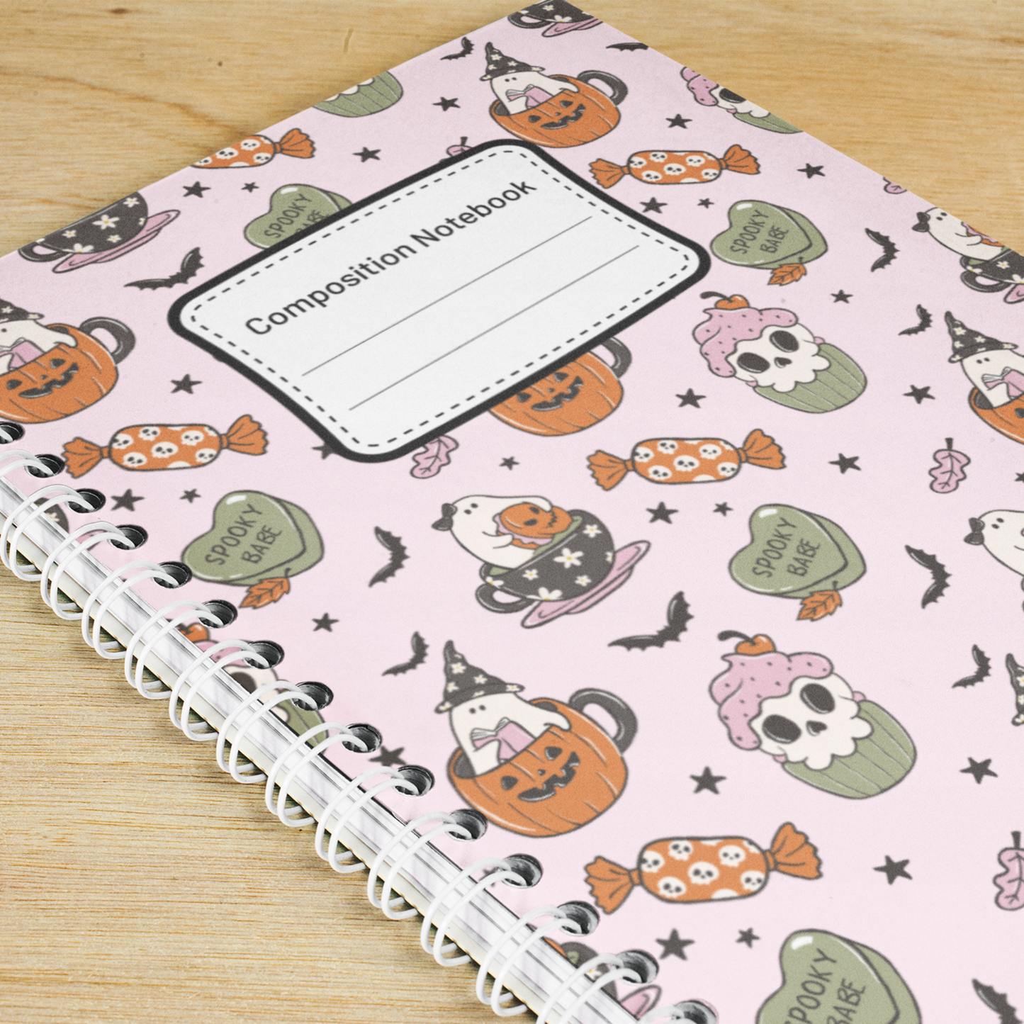 Trendy Halloween - Notebook PNG