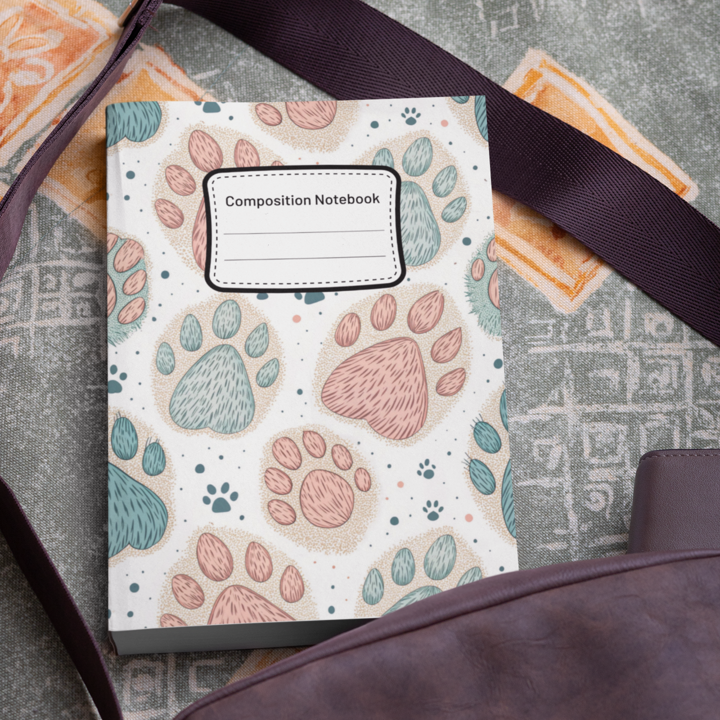 Dog Paws - 4 Digital Notebook Cover