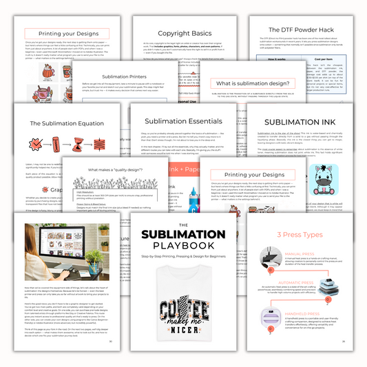 The Sublimation Playbook – Your Step-by-Step Guide to Success