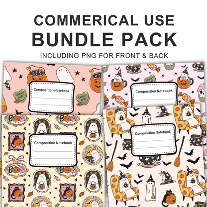 Trendy Halloween - Notebook PNG