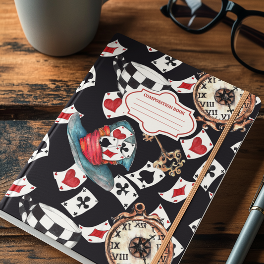 Wonderland - 4 Digital Notebook Cover