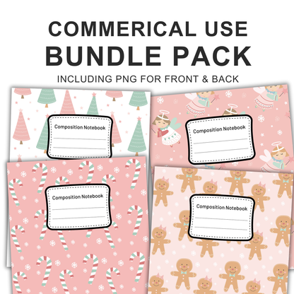 Pink Christmas - Notebook PNG