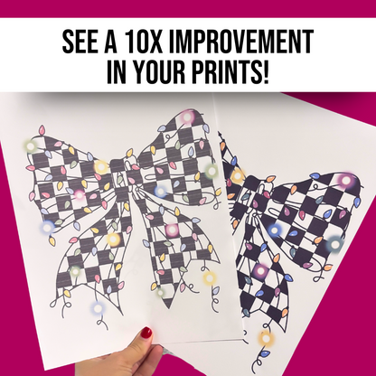 Sublimation CUSTOM PRINT SETTINGS Guide: 4 Saved Presets for Word + Default Settings Tutorial
