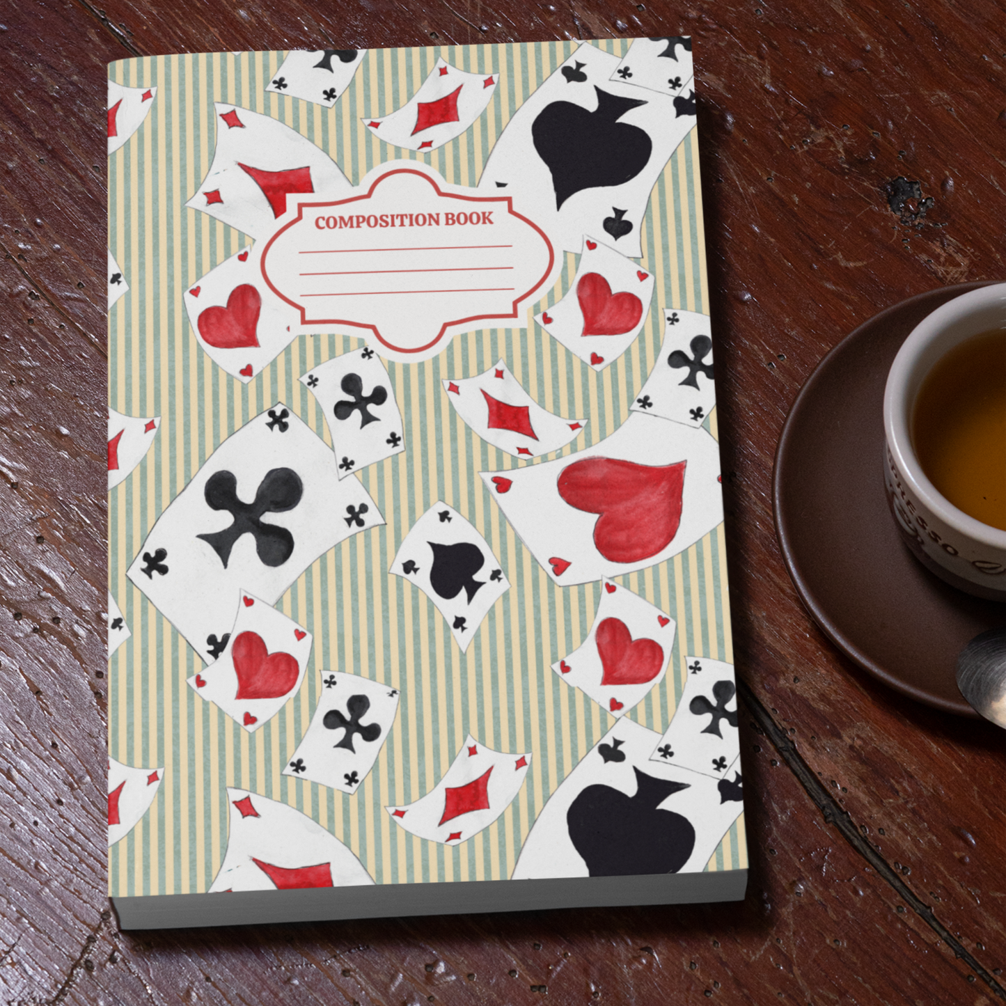 Wonderland - 4 Digital Notebook Cover