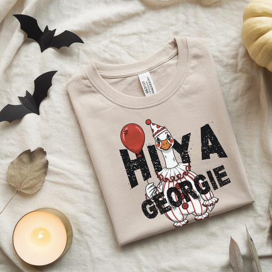 Funny Clown Goose Halloween PNG | Spooky Balloon Costume Clipart for Sublimation