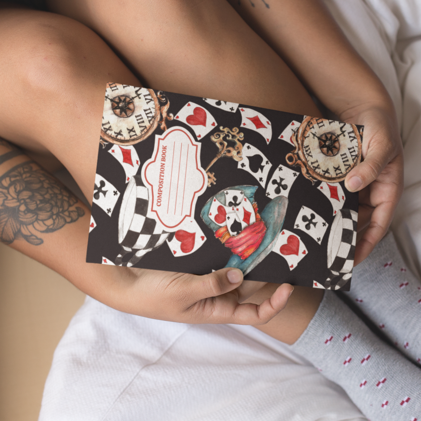 Wonderland - 4 Digital Notebook Cover