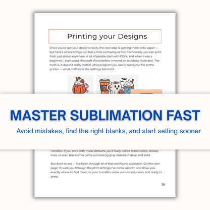 The Sublimation Playbook – Your Step-by-Step Guide to Success