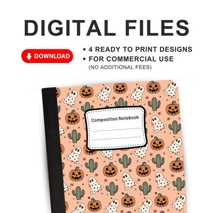 Ghost Cowboy - 4 Digital Notebook Cover