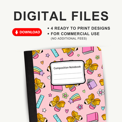 Teacher Trendy - 4 Digital Notebook Cover