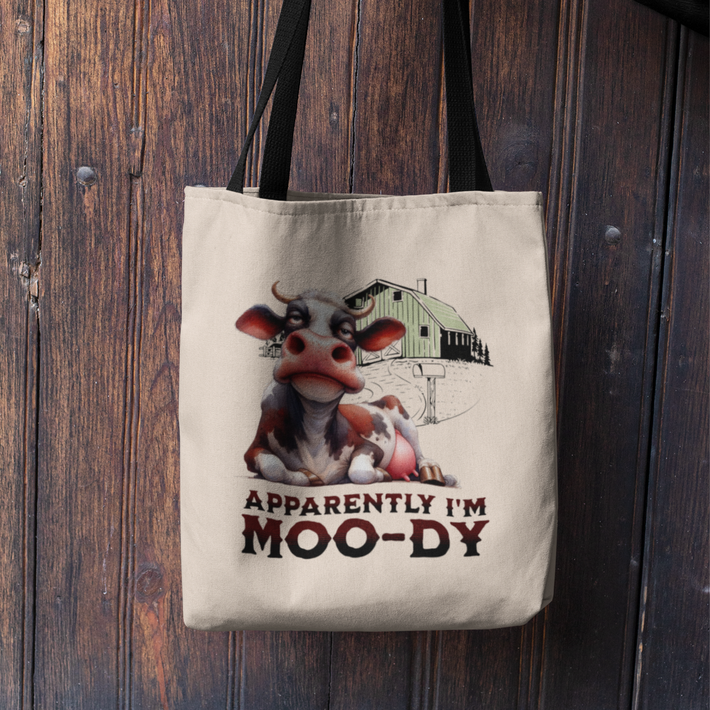 MOO-DY Funny Cow Sublimation Design | Digital Download