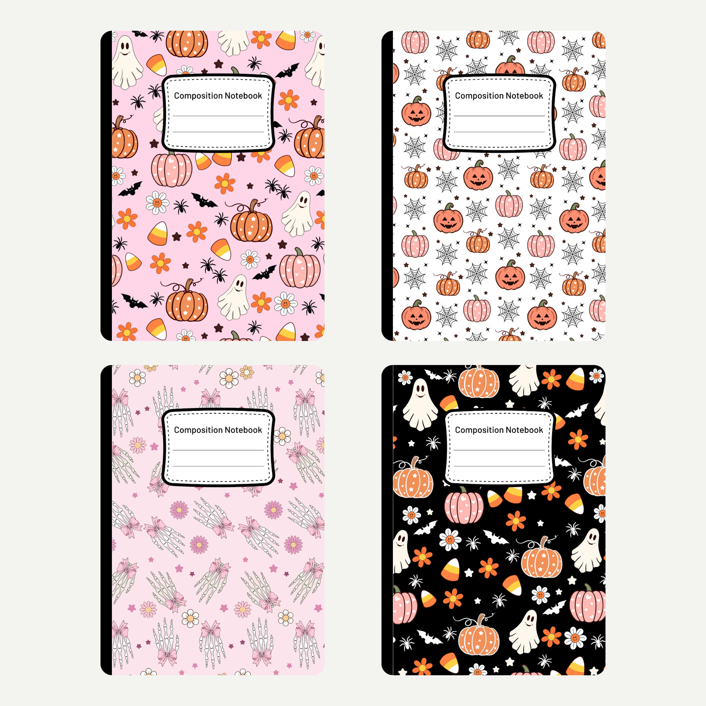 Trick or Treat - 4 Digital Notebook Cover