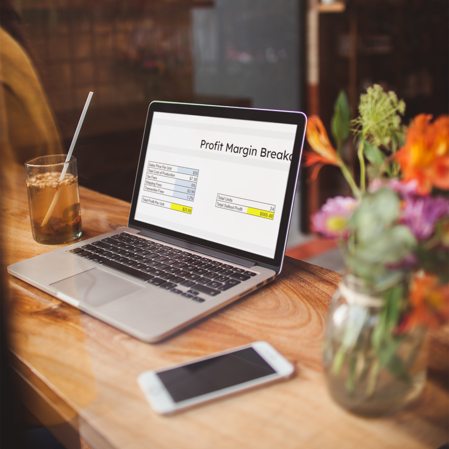 DTF TRANSFERS Cost & Profit Margin Calculator - Maximize Your Profits  – Editable Spreadsheet
