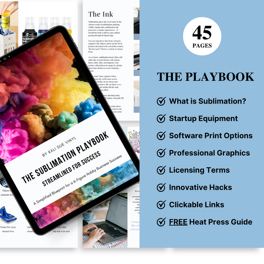 The SUBLIMATION Playbook - A Beginner's Guide to Complete Success!