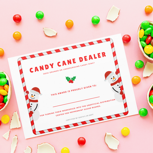 30 Funny Office Christmas Awards – Printable Holiday Party Certificates