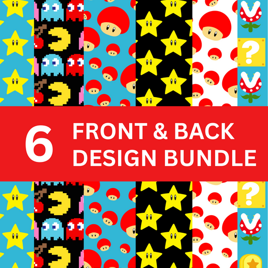 Retro Games - 4 Digital Notebook Cover