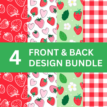 Strawberry - 4 Digital Notebook Cover