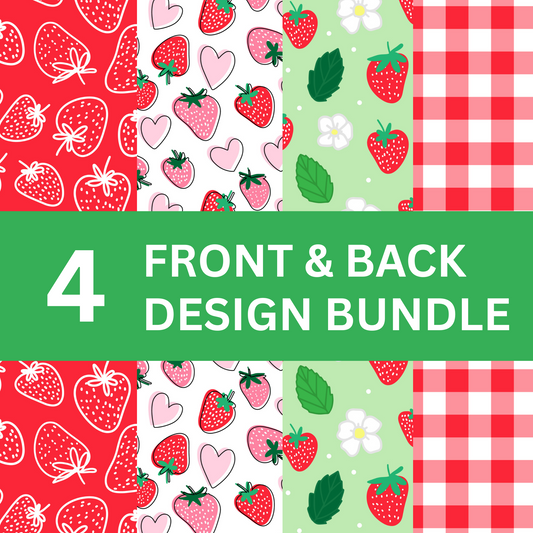 Strawberry - 4 Digital Notebook Cover