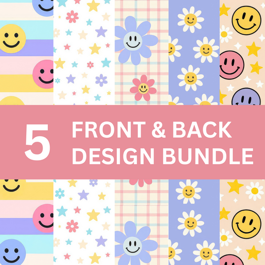 Retro Smile - 4 Digital Notebook Cover
