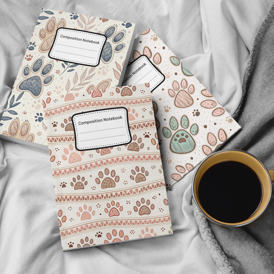 Dog Paws - 4 Digital Notebook Cover