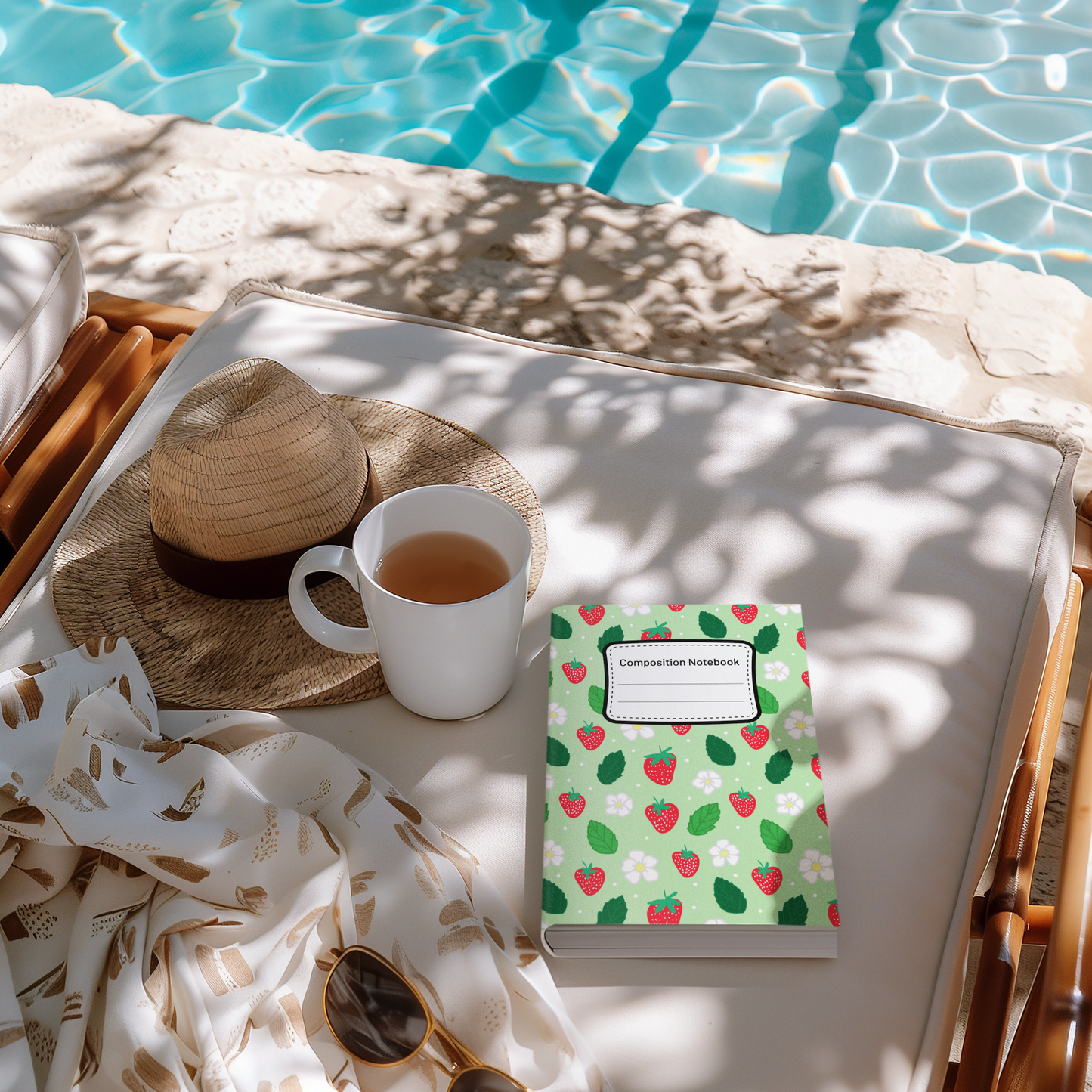 Strawberry - 4 Digital Notebook Cover