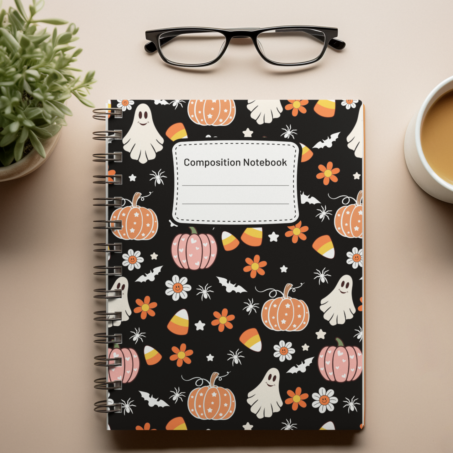 Trick or Treat - 4 Digital Notebook Cover