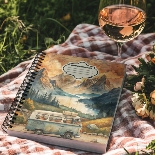 Van Travel - 4 Digital Notebook Cover
