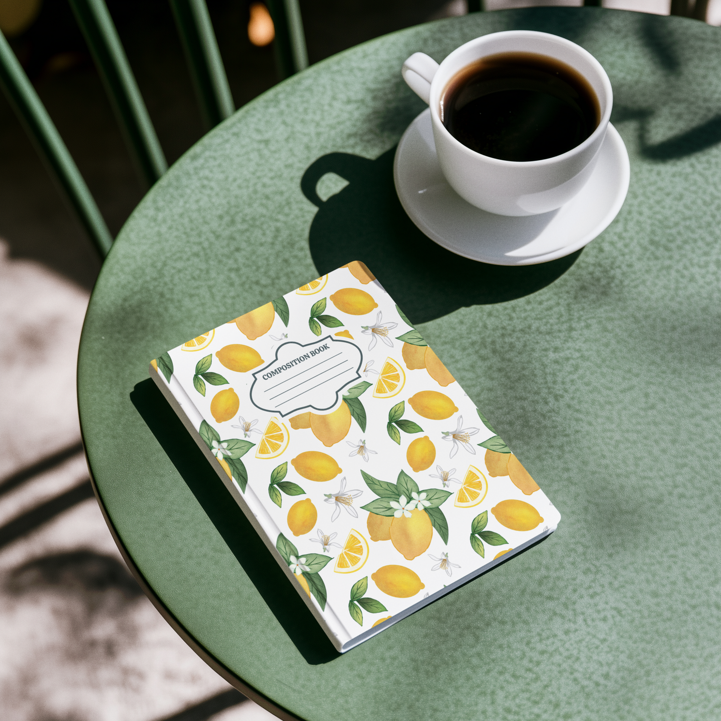 Classy Lemons - 4 Digital Notebook Cover