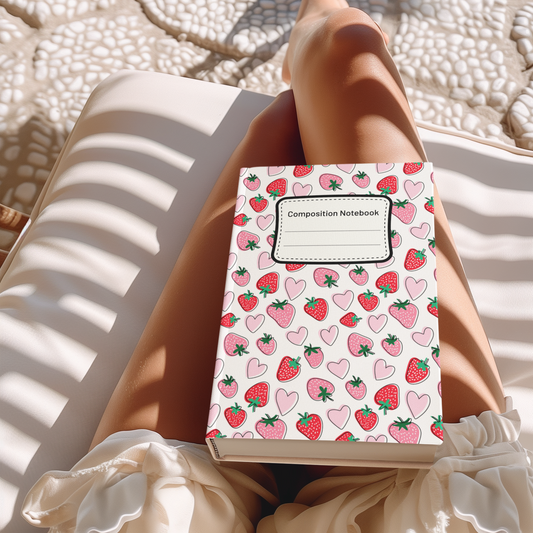 Strawberry - 4 Digital Notebook Cover