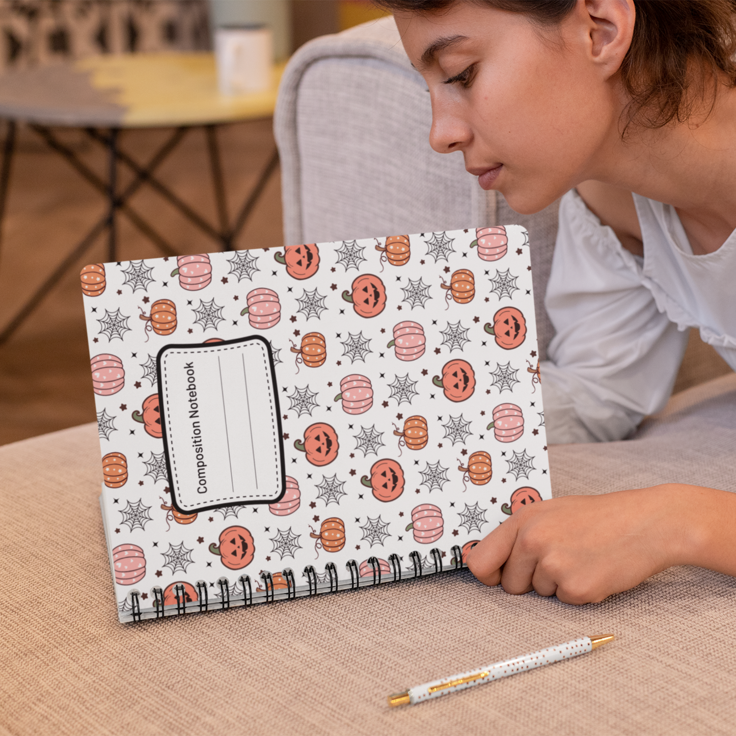 Trick or Treat - 4 Digital Notebook Cover